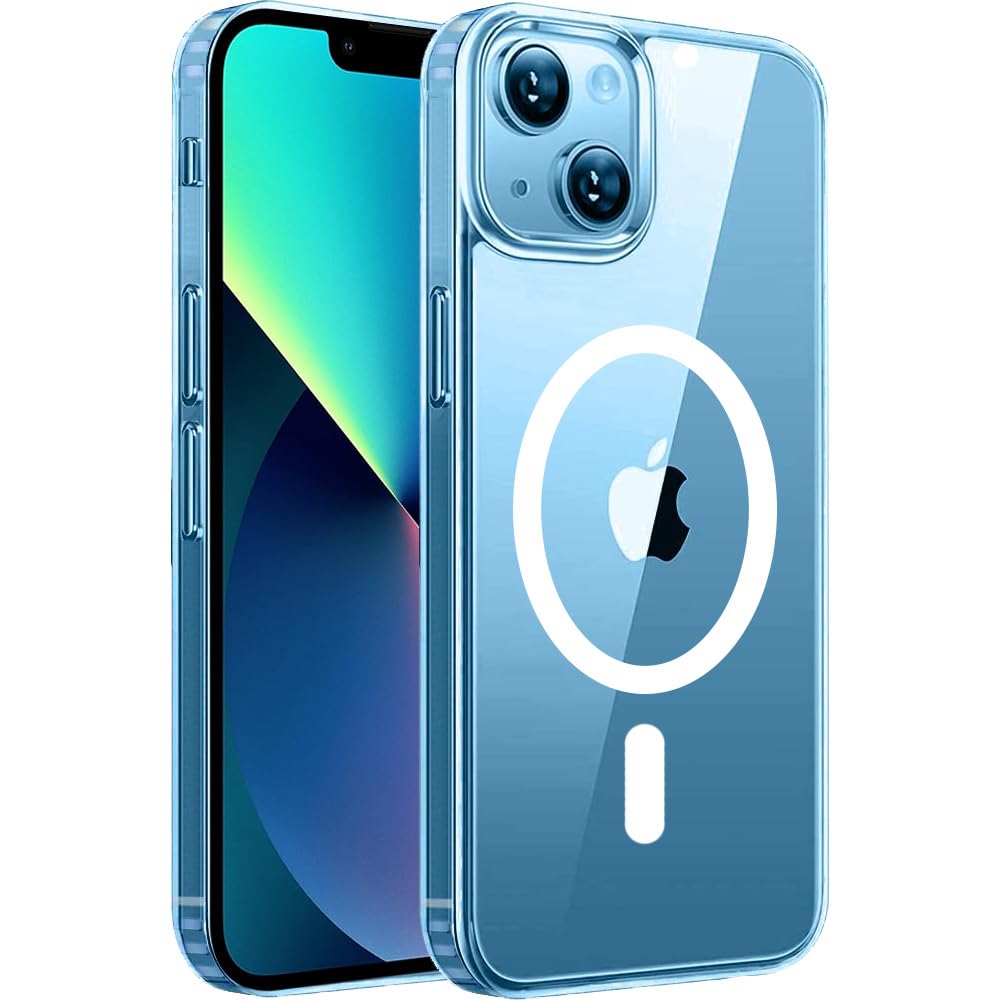 A rtistque Clear Back Cover Case for iPhone 13 / iPhone 14 Compatible with Mag-Safe| Acrylic | Shockproof TPU Protective Design | iPhone 13 / iPhone 14 Back Cover- Transparent (B0C57D7FBL) Amazon Price History, Amazon Price Tracker