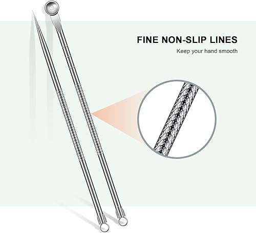 Miniatura 5 de Herramienta de eliminación de puntos negros, kit de herramientas extractoras de espinillas, utilizado para eliminar puntos negros, acné, comedona,