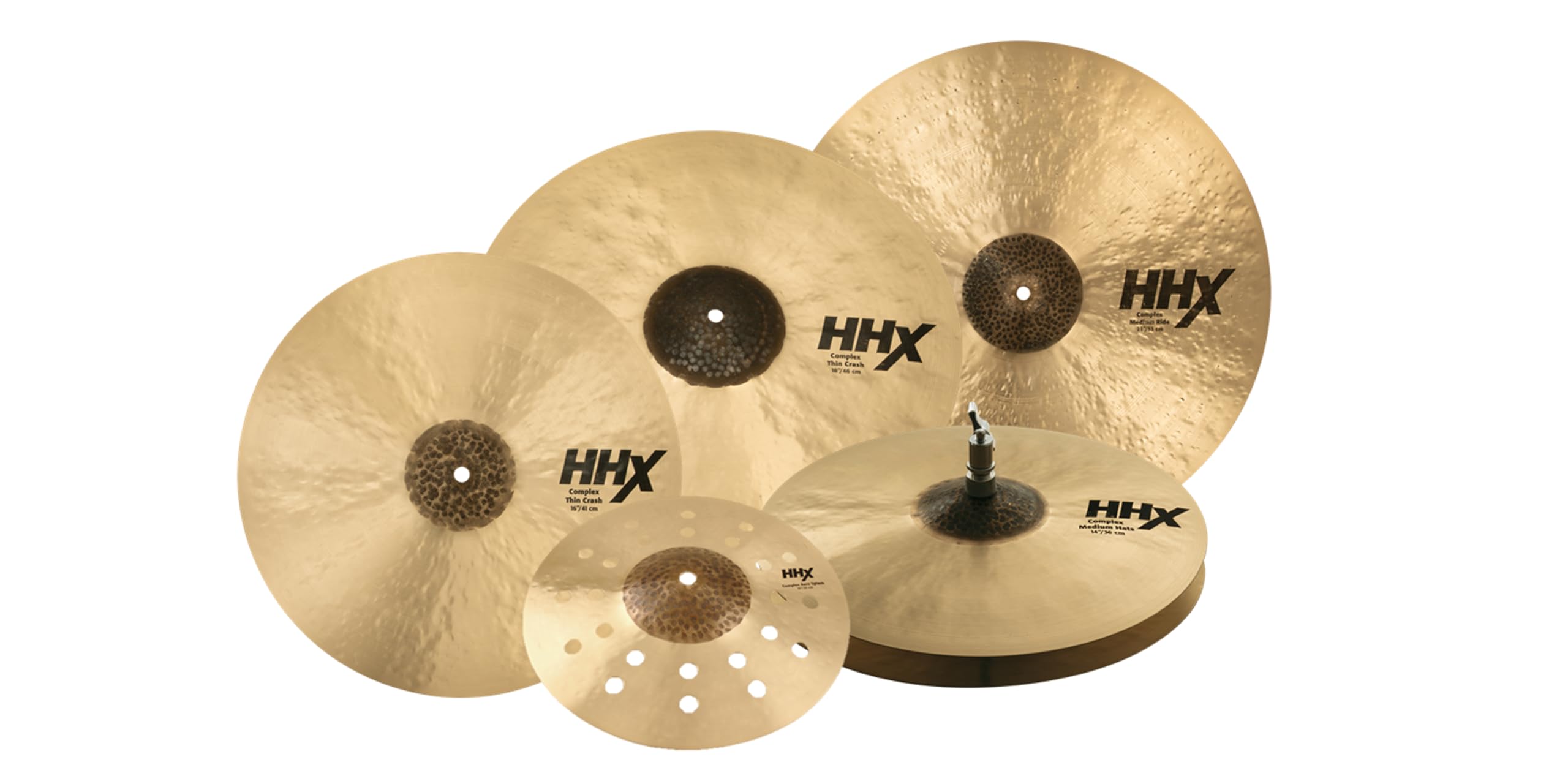 VVS　2本セット　SB-C611MH/HRX3s Amazon.com: Sabian HHX Complex Praise and Worship Cymbal Set