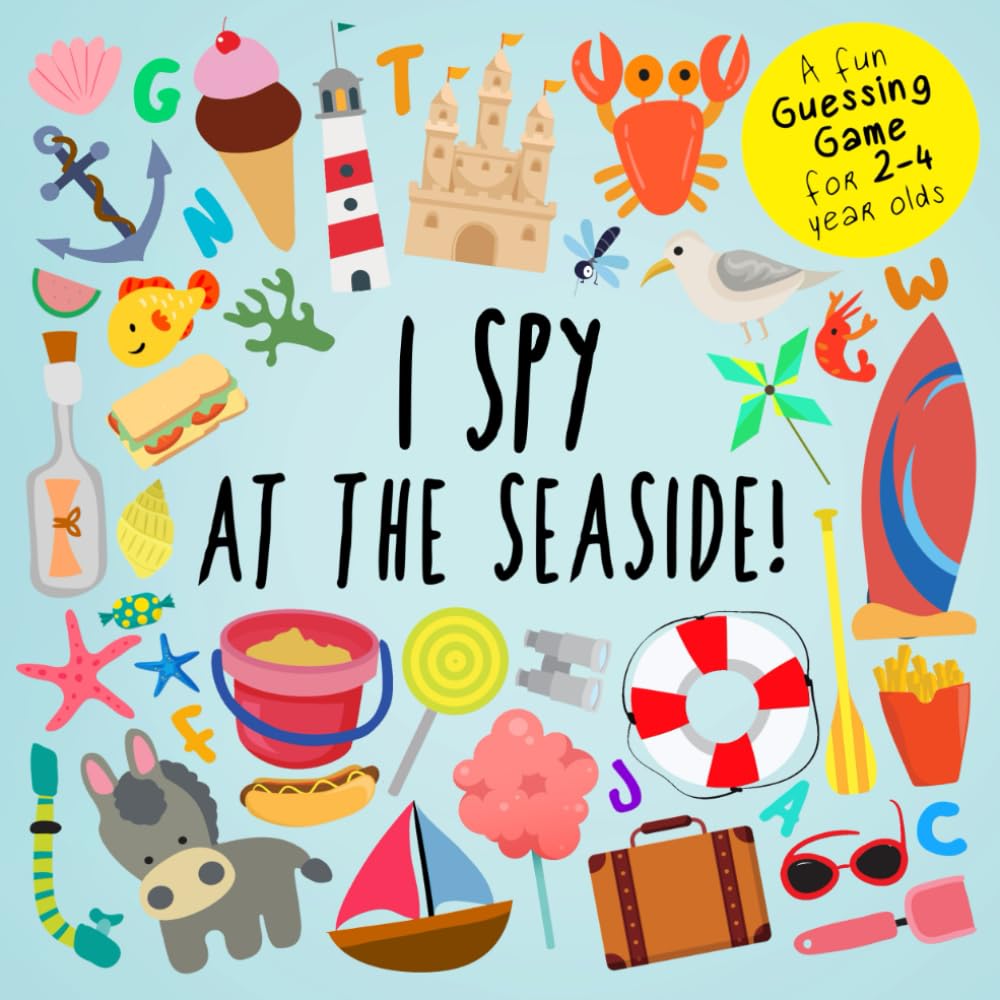 I Spy - At The Seaside!: A Fun Guessing Game for 2-4... - For Little Ones, Books