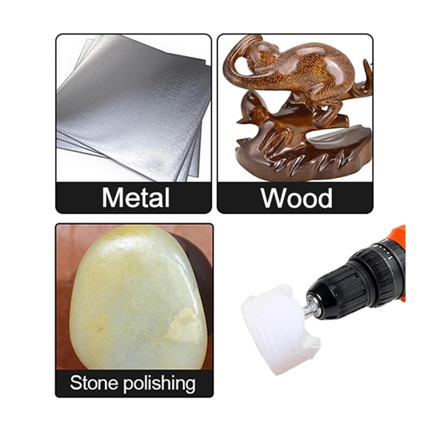 36mm Polishing Wheel Cloth Buffing Wheel Gold Silver Jewelry Mirror Polish Pad for Grinder Power Tool Accessories(Sisal Wheel)