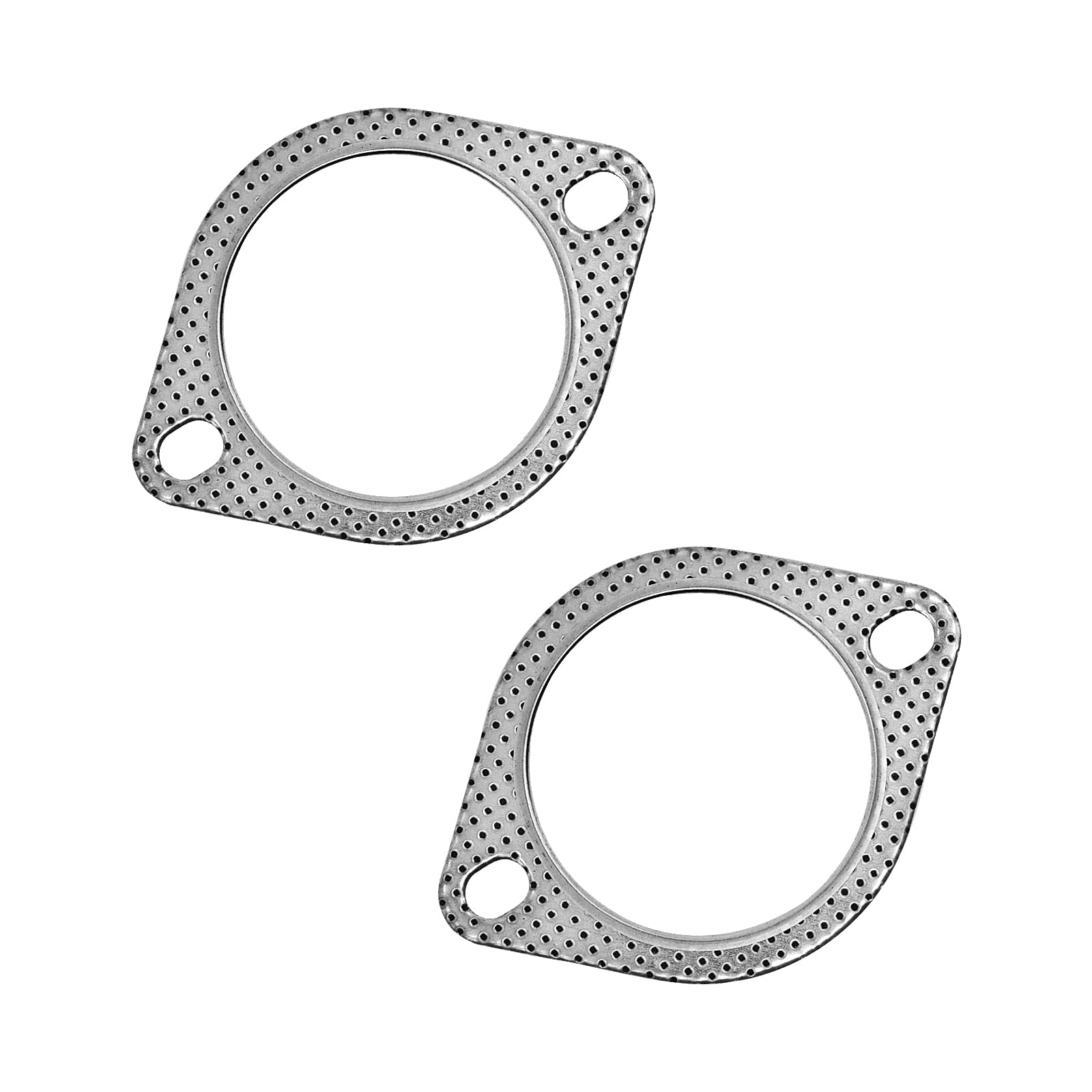 ZYHW 2PCS Turbo Exhaust Manifold Gasket Set - High Temperature Resistant Gaskets for Car and Auto, Replacement for OEM#120-06310-0002, 3 Inch Diameter