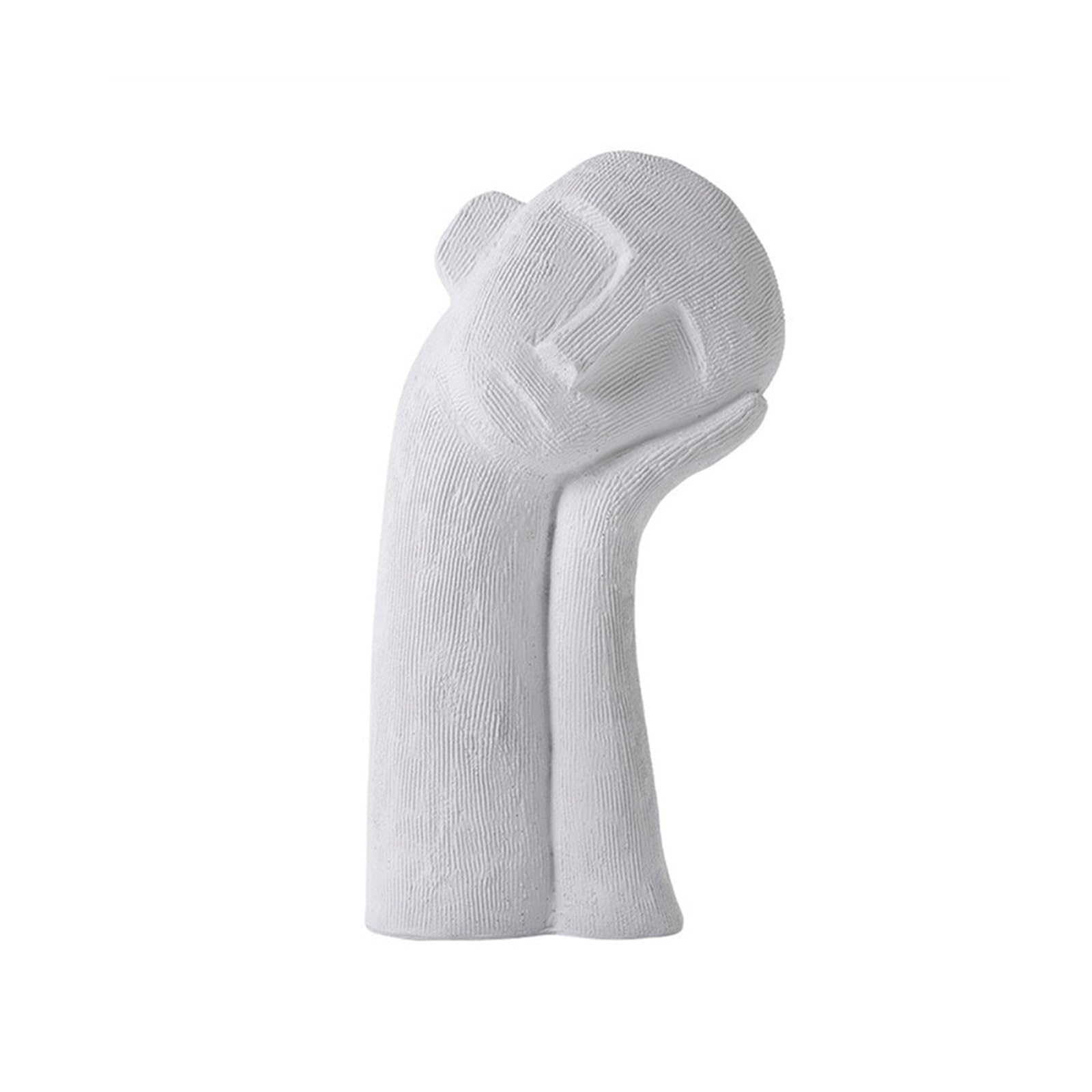 Zhaoj24-05 Art Sculptures Abstract Portrait Sculpture Resin Ornament Simple Home Desktop Decoration