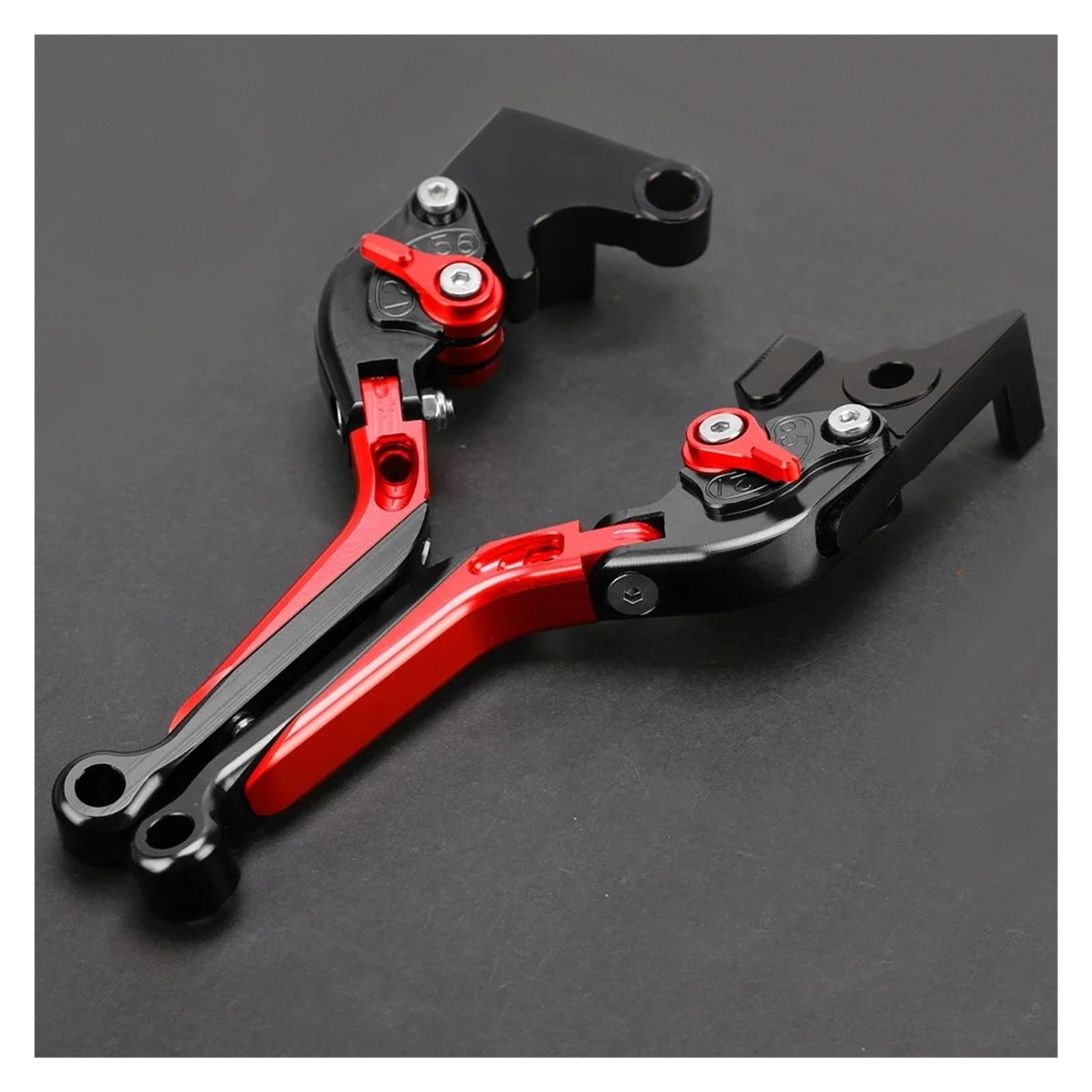 JWQEBNS Motorcycle Brake Clutch Levers for Ducati Streetfighter 848 S4RS Panigale V4 1200/S/GT Motorcycle Brake Clutch Levers Extendable Handles(M Style)