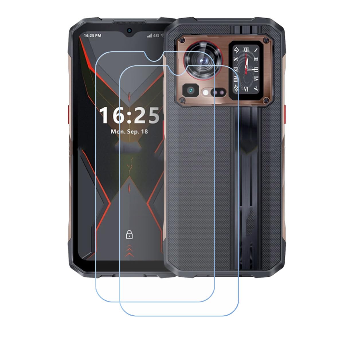 BMPNLSZ [2-Pack] for Hotwav Cyber 15 Tempered Glass Screen Protector, 9H Hardness Anti-Scratch Anti-Fingerprint Anti-Bubble Compatible Full Coverage