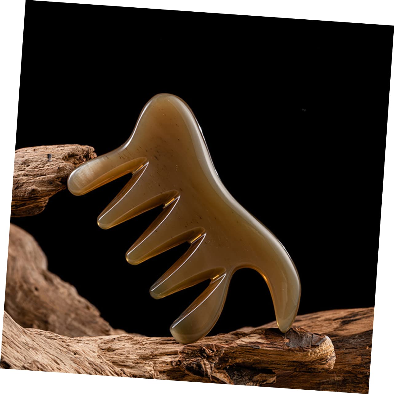 Healeved 2pezzi Comb Massaggiatore Per Capelluto e Strumento Guasha Per Relax e Circolazione e