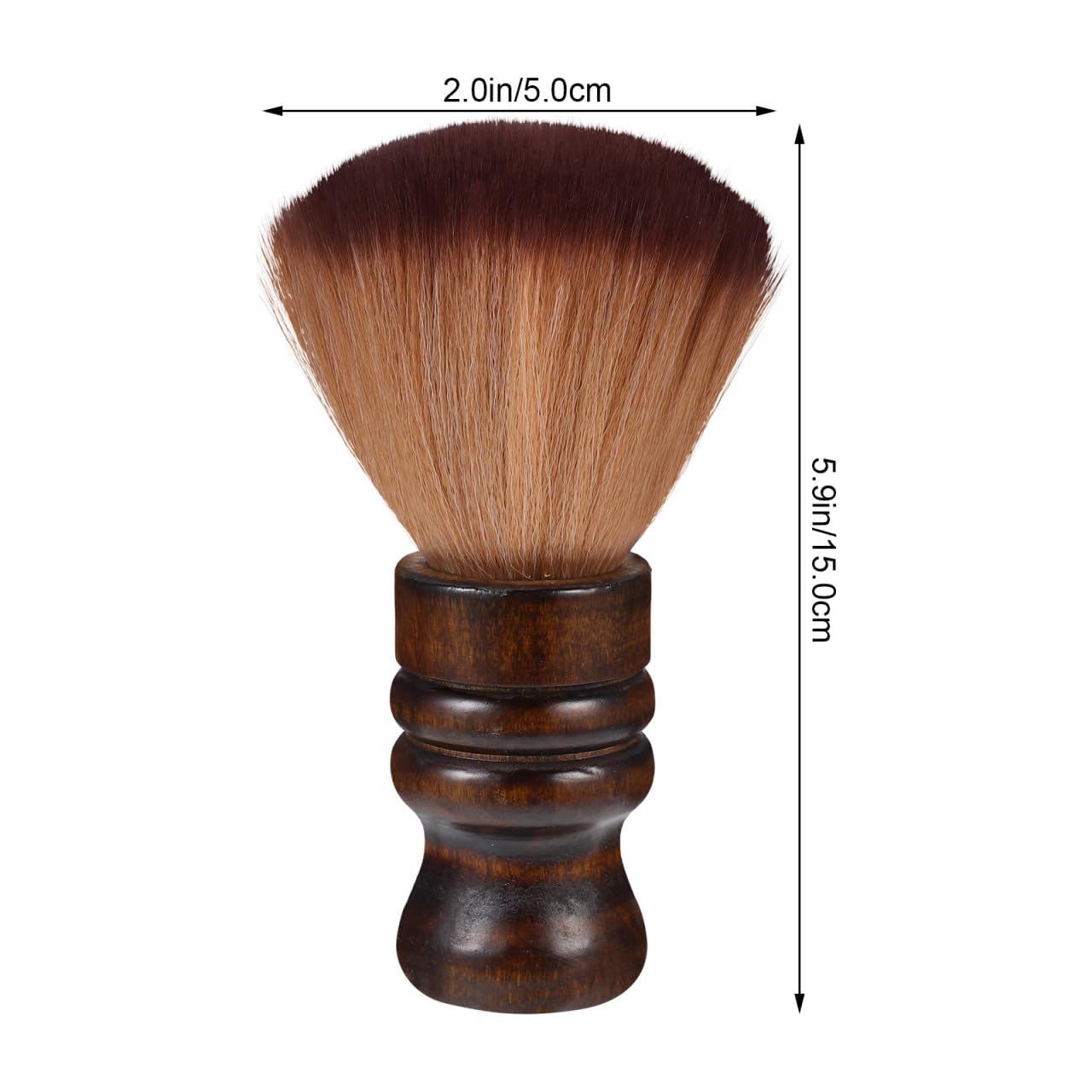 Lurrose Antistatische Reinigungsbürste mit Holzgriff – Superweicher Staubpinsel für Schallplatten, Vinyl, Tastatur, PC, Laptop & Kameraobjektiv – Kratzfreie Reinigung (Griff-Farbe Zufällig)