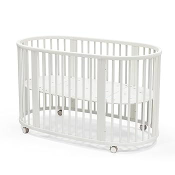 STOKKE SLEEPI ホワイトオーバル ベビーベッド Stokke® Sleepi™ Crib: The Ideal Baby Bed for Sweet Dreams
