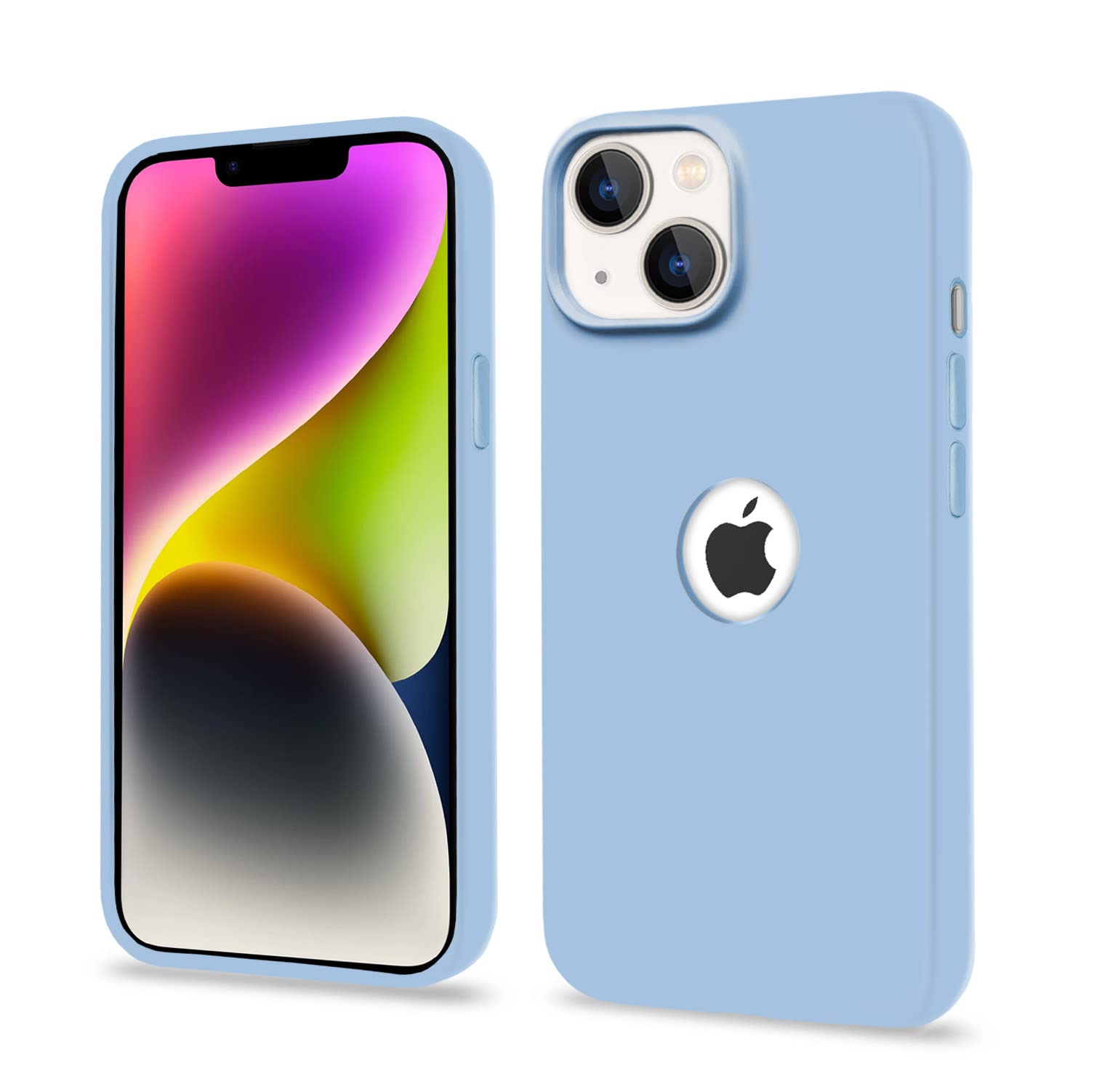 Pikkme Back Cover | Full Camera Protection | Raised Edges | Super Soft Silicone | Bumper Case for iPhone 14 (Lilac) (B0C3RP7PY7) Amazon Price History, Amazon Price Tracker