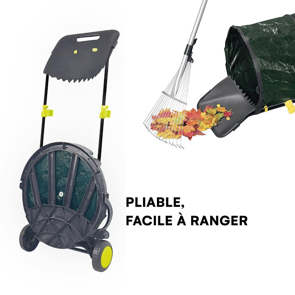 Dofin Chariot déchets Verts 150 litres