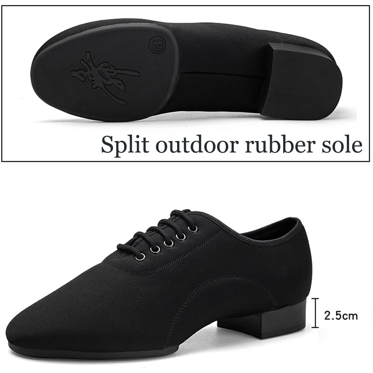 Scarpe da Ballo Moderne da Uomo Classiche Scarpe da Ballo Rumba Samba Tango Sala da Ballo Latino Sociale Eleganti Comode