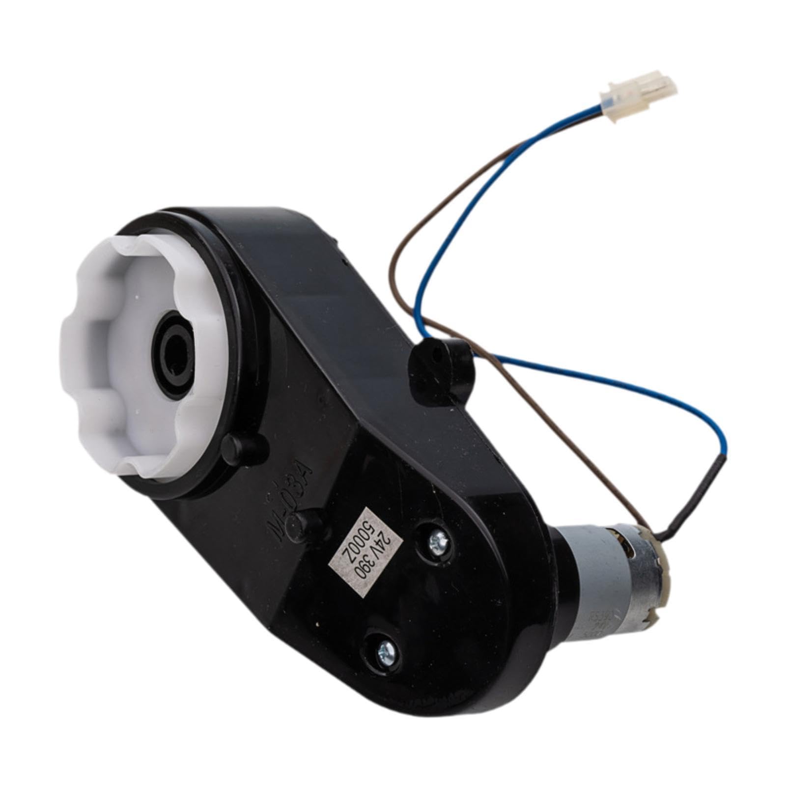 F Fityle Kids Ride on Gearbox Electric Car Steering Motor Gearbox High Speed 5000RPM RS390 Motor with Gear Box for Remote Control Car, 24V