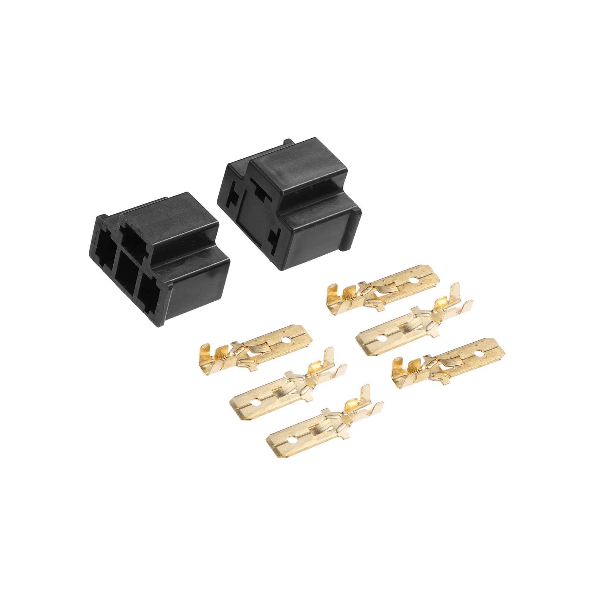 ACROPIX Car Socket Xenon Light Bulb Connector Kit Wiring Harness Headlight Connector for H4 9003 HB2 Set of