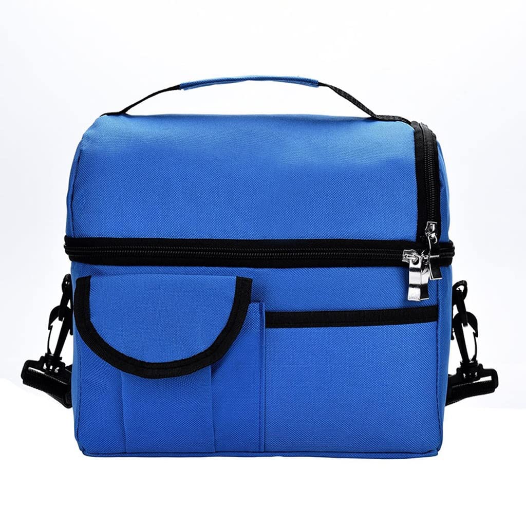 Bolsa de Almuerzo - Nevera térmica aislada Reutilizable para Mujeres y Hombres - Caja Multifuncional de 8 litros para Mantener los Alimentos Calientes o fríos - A Prueba de Fugas e Impermeable
