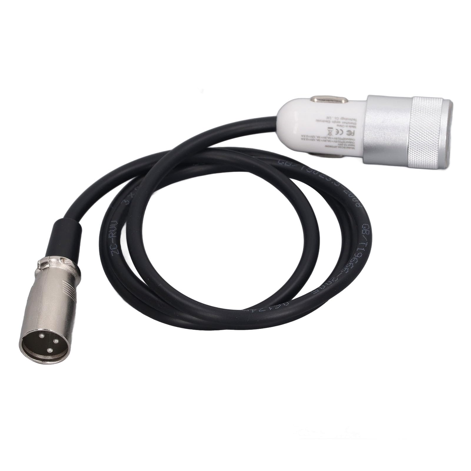 Elektryczny Kontroler Typu Joystick na Wózku Inwalidzkim Kabel ładujący BC04 2PD60W 12 do 24 V Kabel do ładowania Joysticka dla Wózków Inwalidzkich Szybka Linia ładowania Akcesoria
