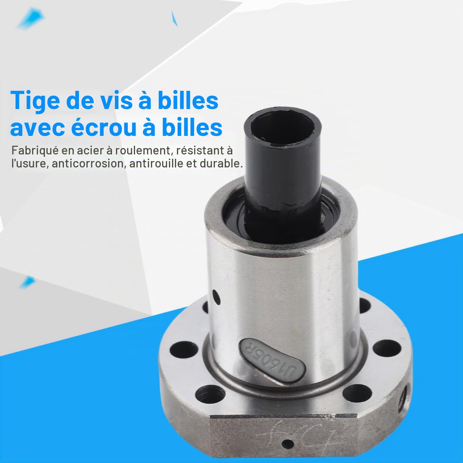 16mm Écrou De Vis À Bille Roulement À Billes En Acier Pour RM1605 SFU1605