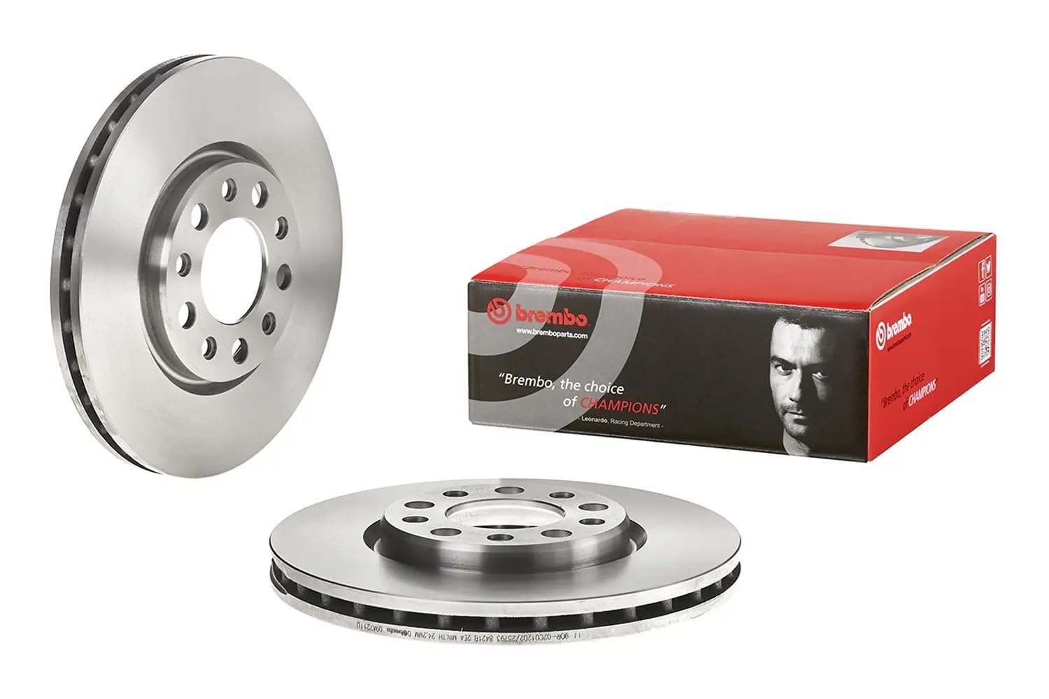 BREMBO KIT DISCHI + PASTIGLIE FRENO ANTERIORI E POSTERIORI PER ALFA ROMEO GIULIETTA