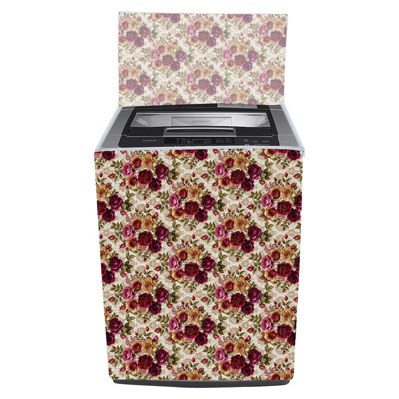 Image of Fully Automatic Top Load Washing Machine Cover Suitable For Samsung, Lg, Godrej, Whirlpool 6.5Kg, 7Kg, 7.5Kg, 8Kg, 9Kg, 10Kg, 11Kg ( 58Dx60Wx94H ), Waterproof Cover, Multi Fool.