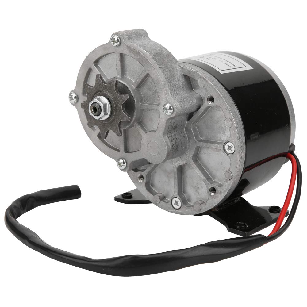 Annadue Motoreduktor, Silnik z przekładnią szczotkową, Metalowy Silnik z przekładnią do Skutera Elektrycznego, Maszyny Rolnicze, Sprzęt Rozrywkowy (12V250W)