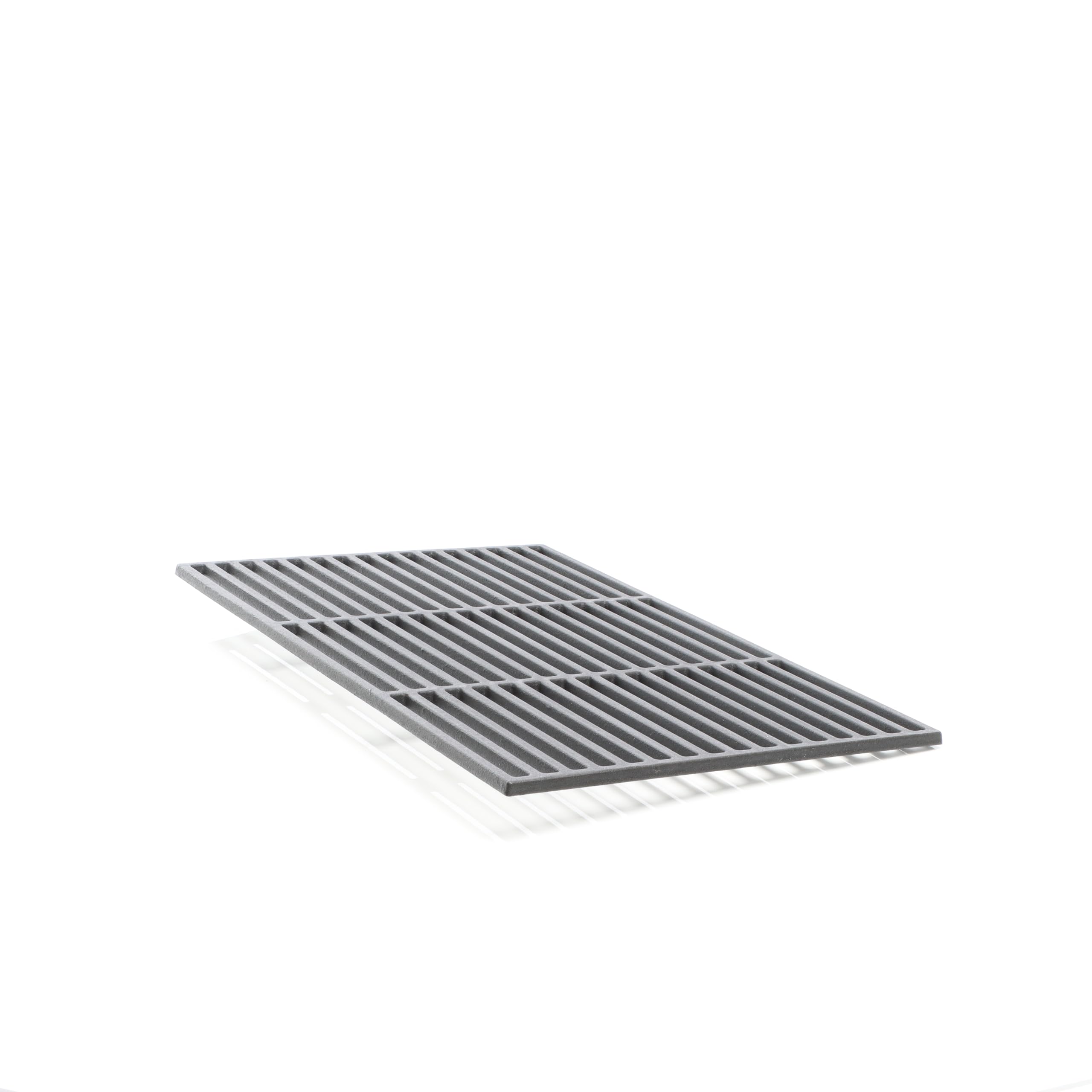 Wiltec Grille BBQ Carrée 67x40 cm en Fonte Barbecue Charbon de bois/à gaz Grillade Cuisson Terrasse Jardin Plancha Viande Légumes