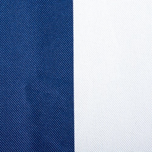 Dii Cabana Stripe Outdoor Tabletop Collection, Stain/Wrinkle Resistant & Waterproof, 60X120 Rectangle Tablecloth, Nautical Blue #TOP1