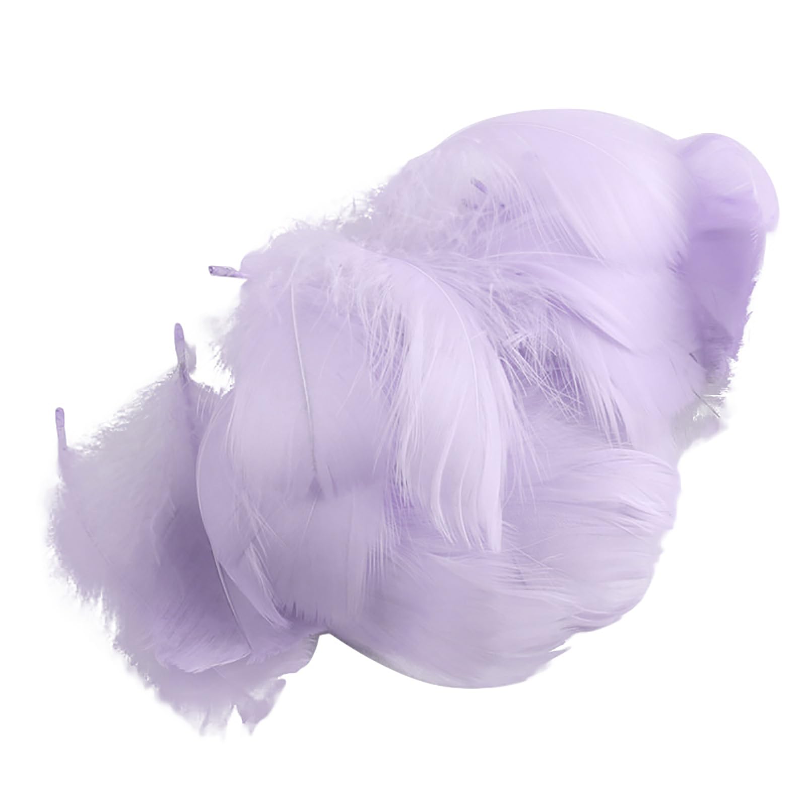 Jazuaiao 100pcs Multiple Color Feather for Transparent Bobo-Balloon Filled Birthday Wedding Decoration Flower Arrangement Feather Filler