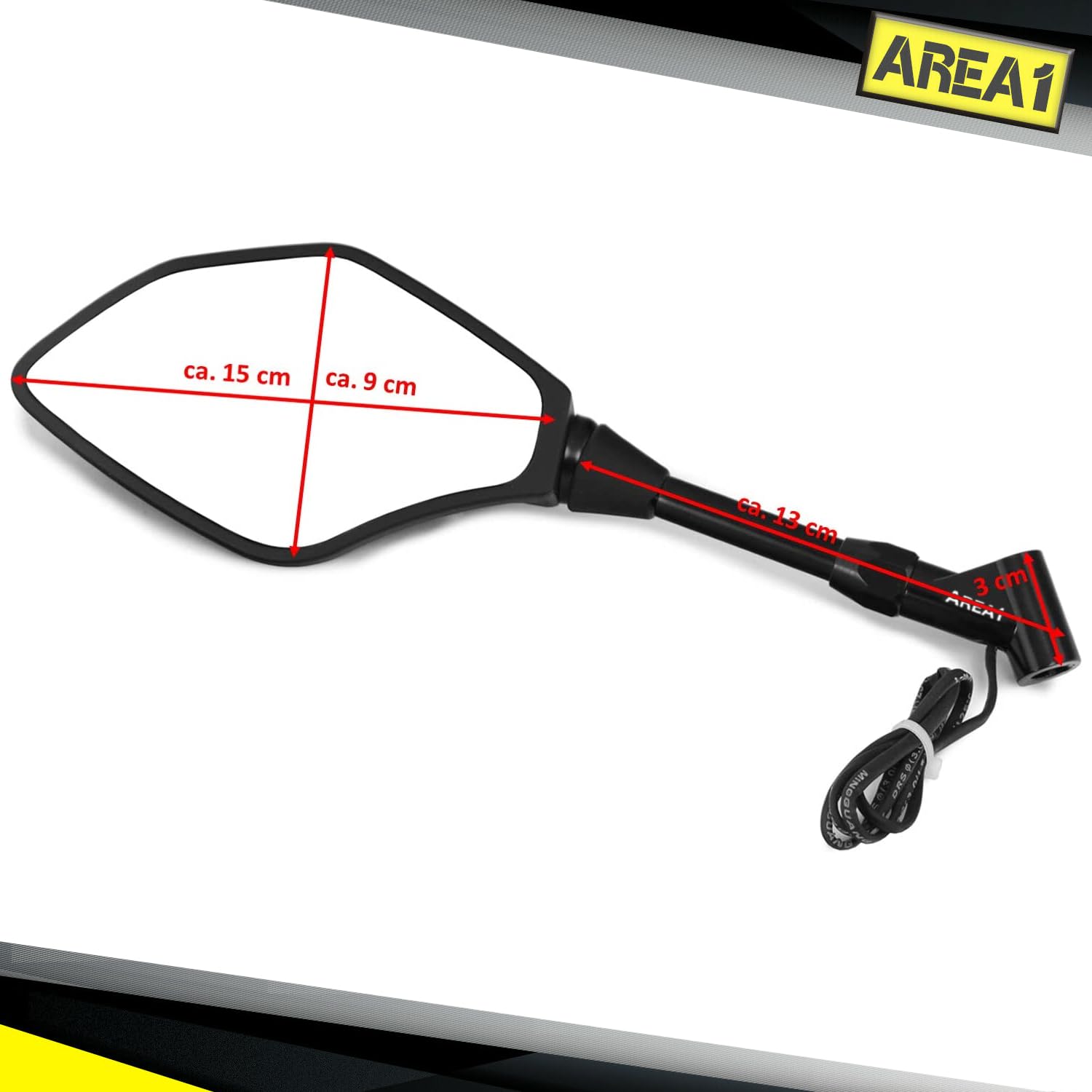 Rétroviseur Kit Honda Hornet 250, VTR 250, CBR R 125 (V31