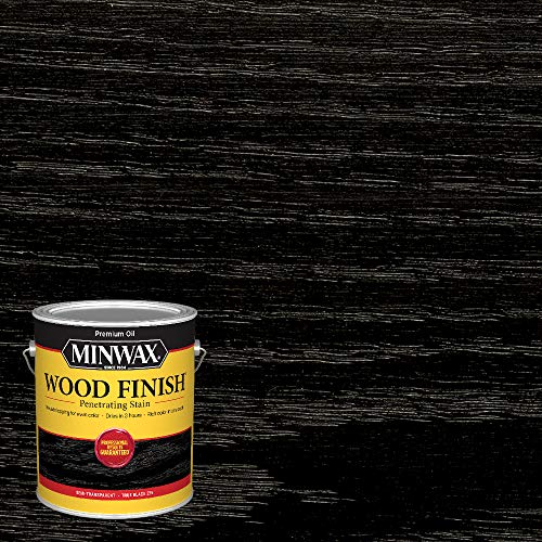 Image of Minwax Wood Finish, True Black, 1 Gallon