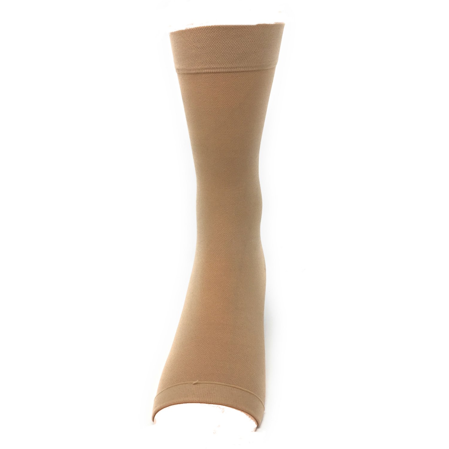 CHAMPION Lightweight Brace Knit Elastic Ankle Support, Beige, X-Large