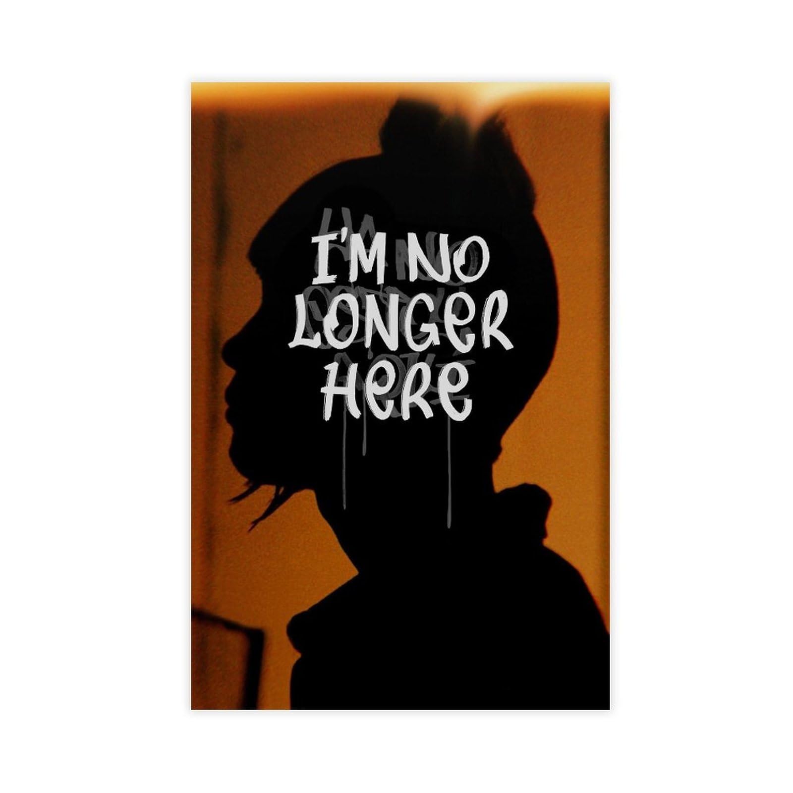 MWCGHA Ya No Estoy Aquí Canvas Poster for Office Decor Gift