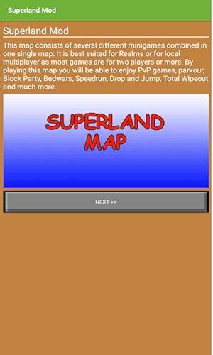 Superland Map Mods Addons For Minecraft Pocket Edition MCPE