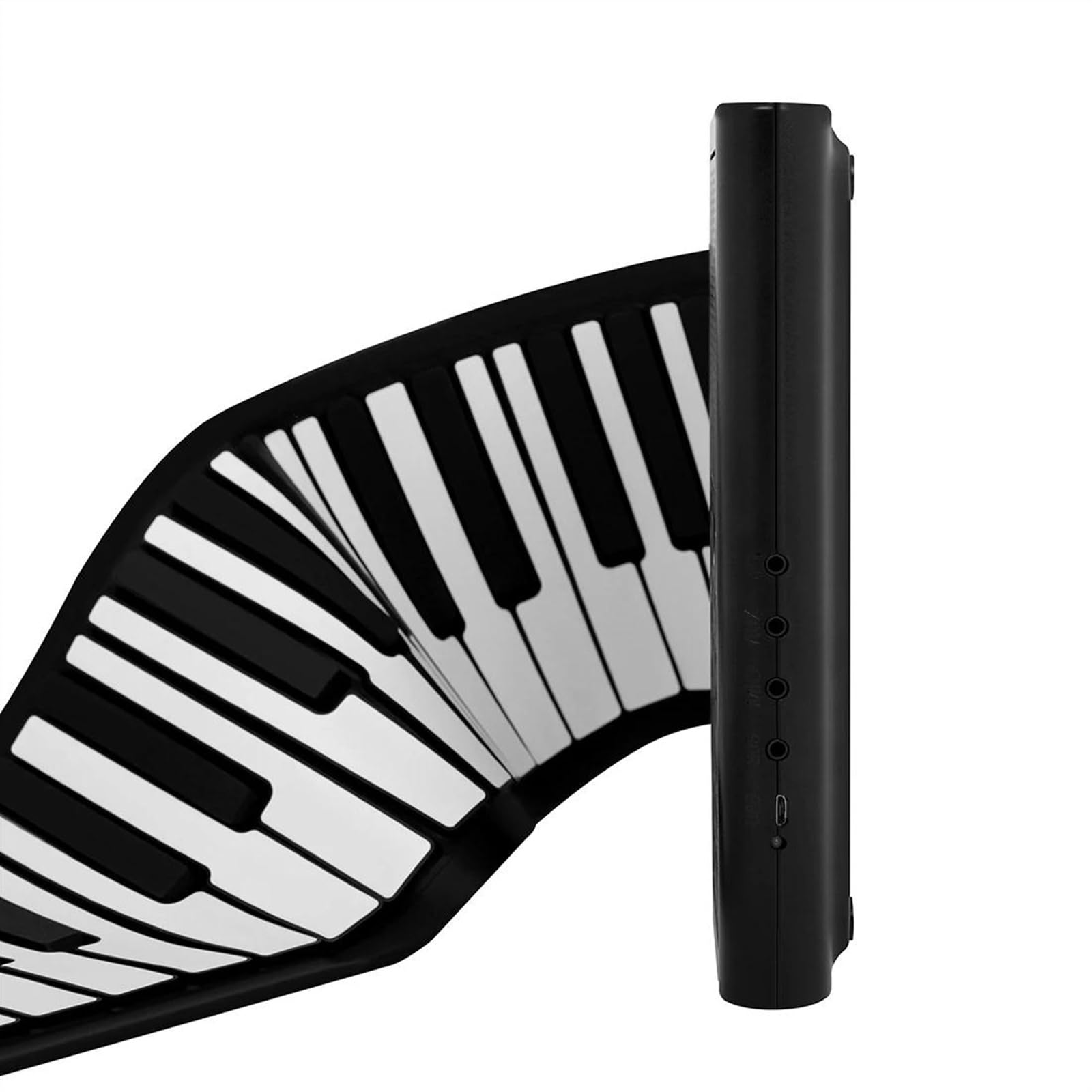 Przenośne Pianino Z 61 Klawiszami Składane Pianino Elektroniczne Wbudowany Głośnik Instrument Klawiszowy Elektroniczne Pianino dla Początkujący