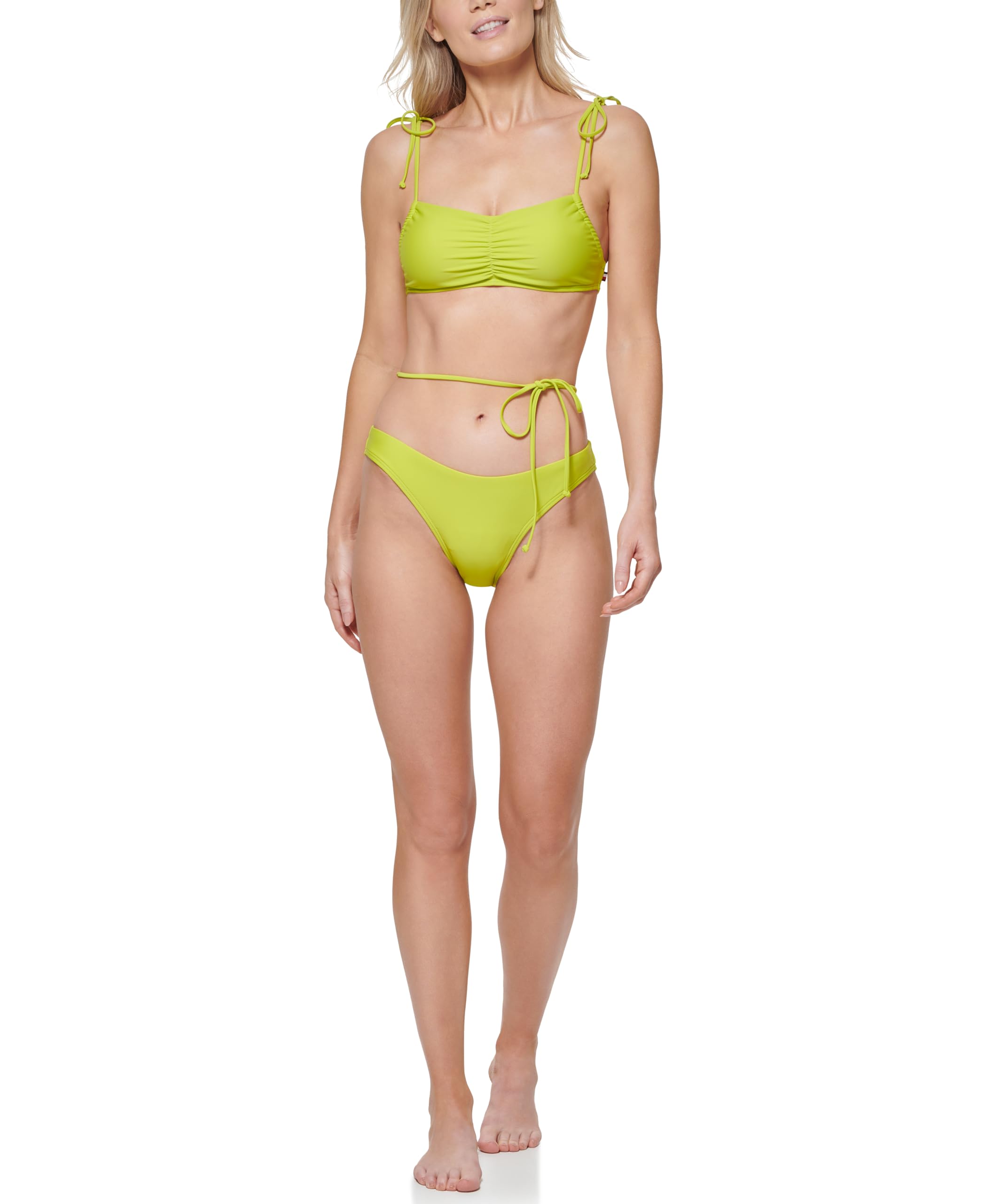 Tommy Hilfiger Cheeky Comfortable High Leg Bikini Bottom Bragas Mujer
