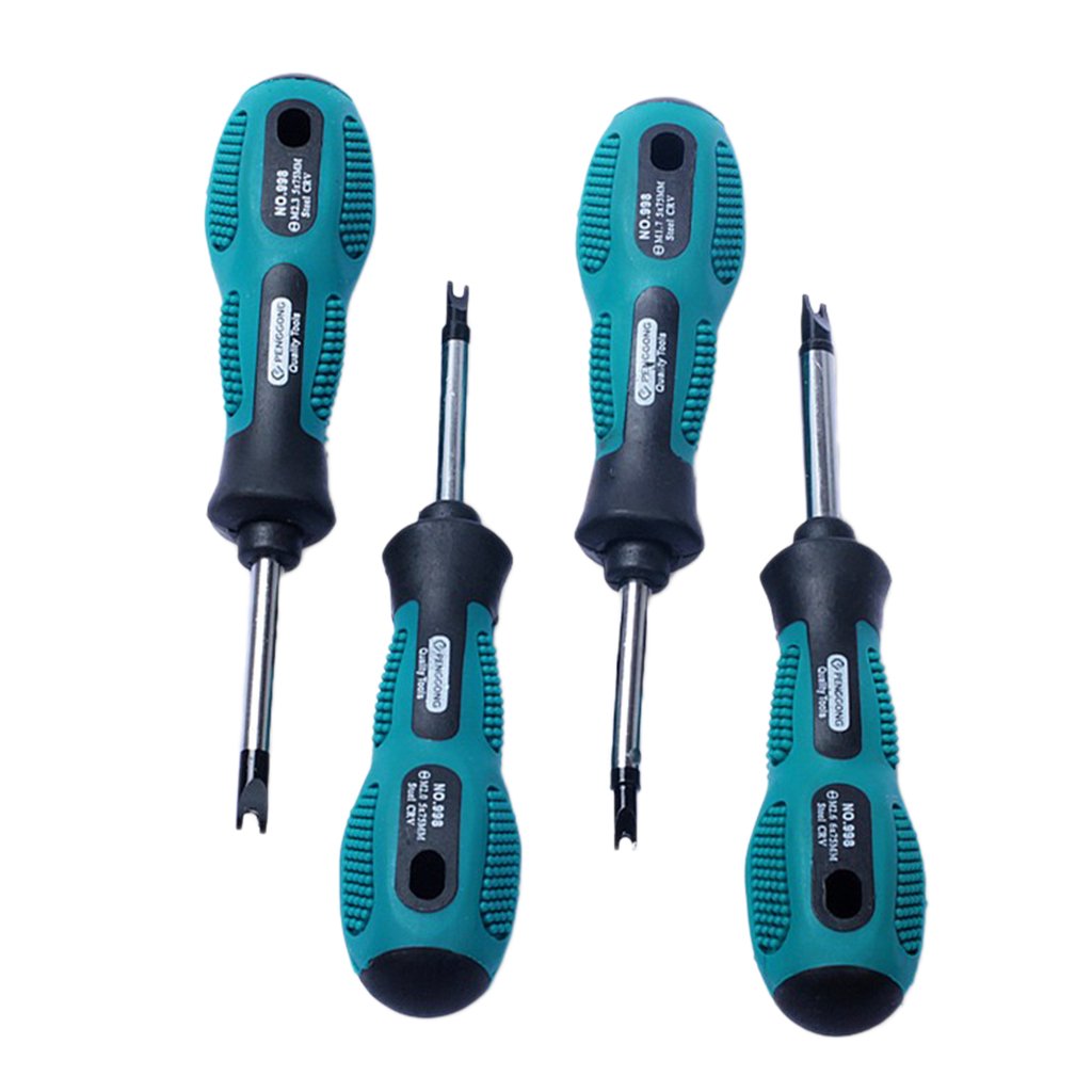5 Set di 4 cacciaviti a U tipo multi funzione cacciavite magnetico scanalato cacciavite