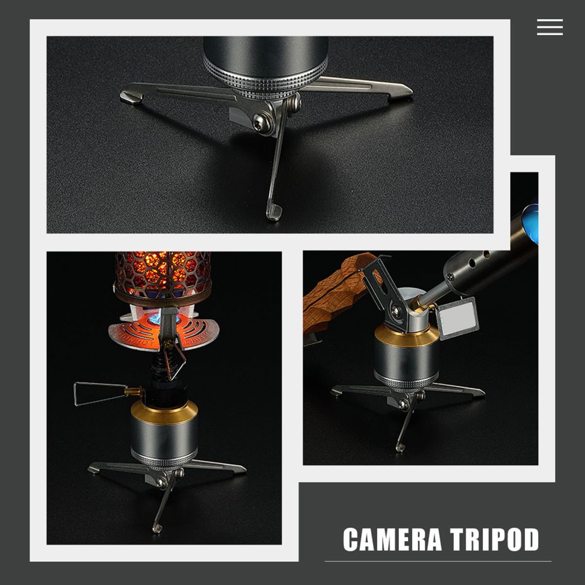Artibetter 3pezzi Treppiede Flessibile Per Smartphone e Supporto Stabile Per Live Streaming e Foto Campeggio e Outdoor