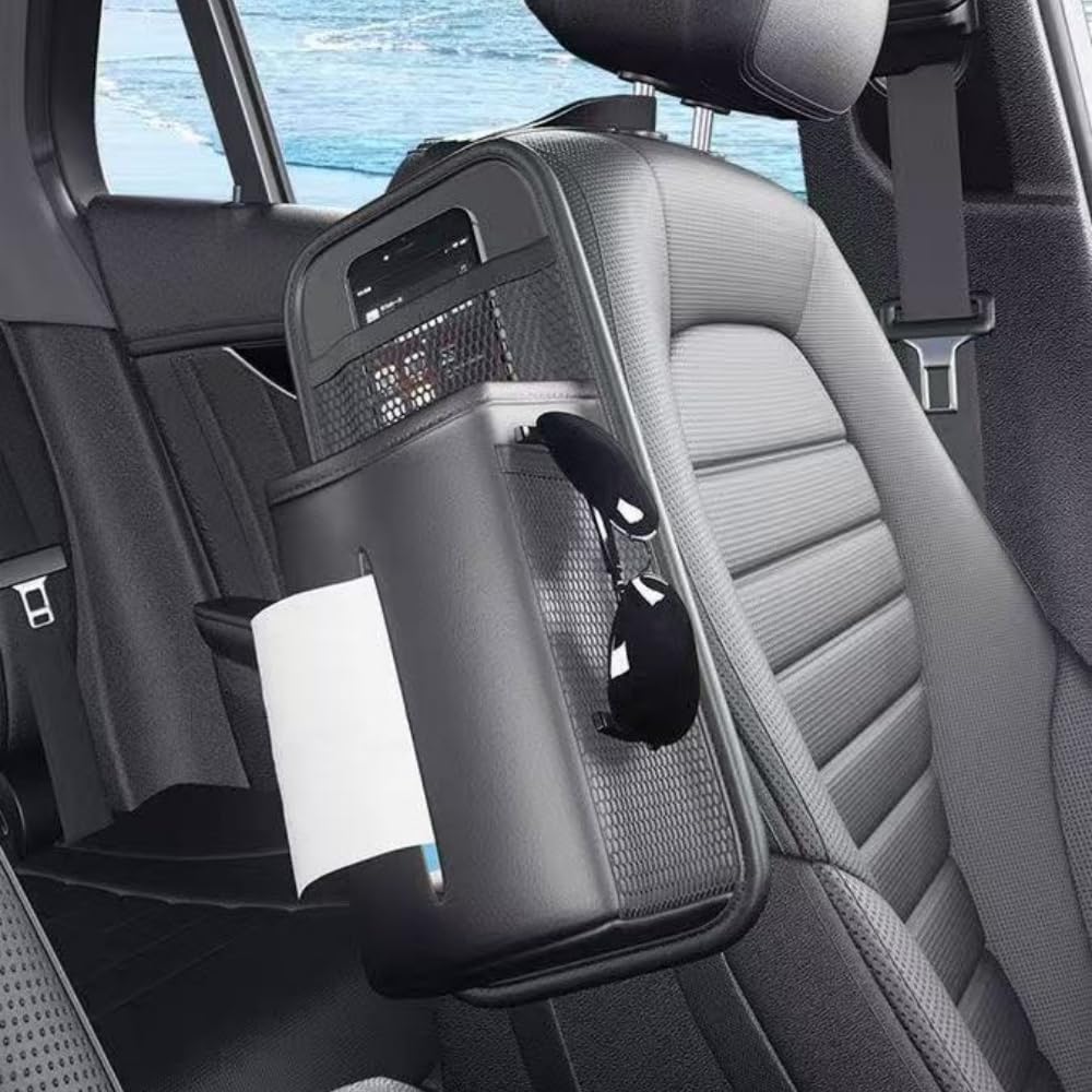 Organizador Asiento Coche para MG 4 XPower, Organizador Extraíble Entre Asientos Delanteros Organizadores para Coche Organizador Coche,D