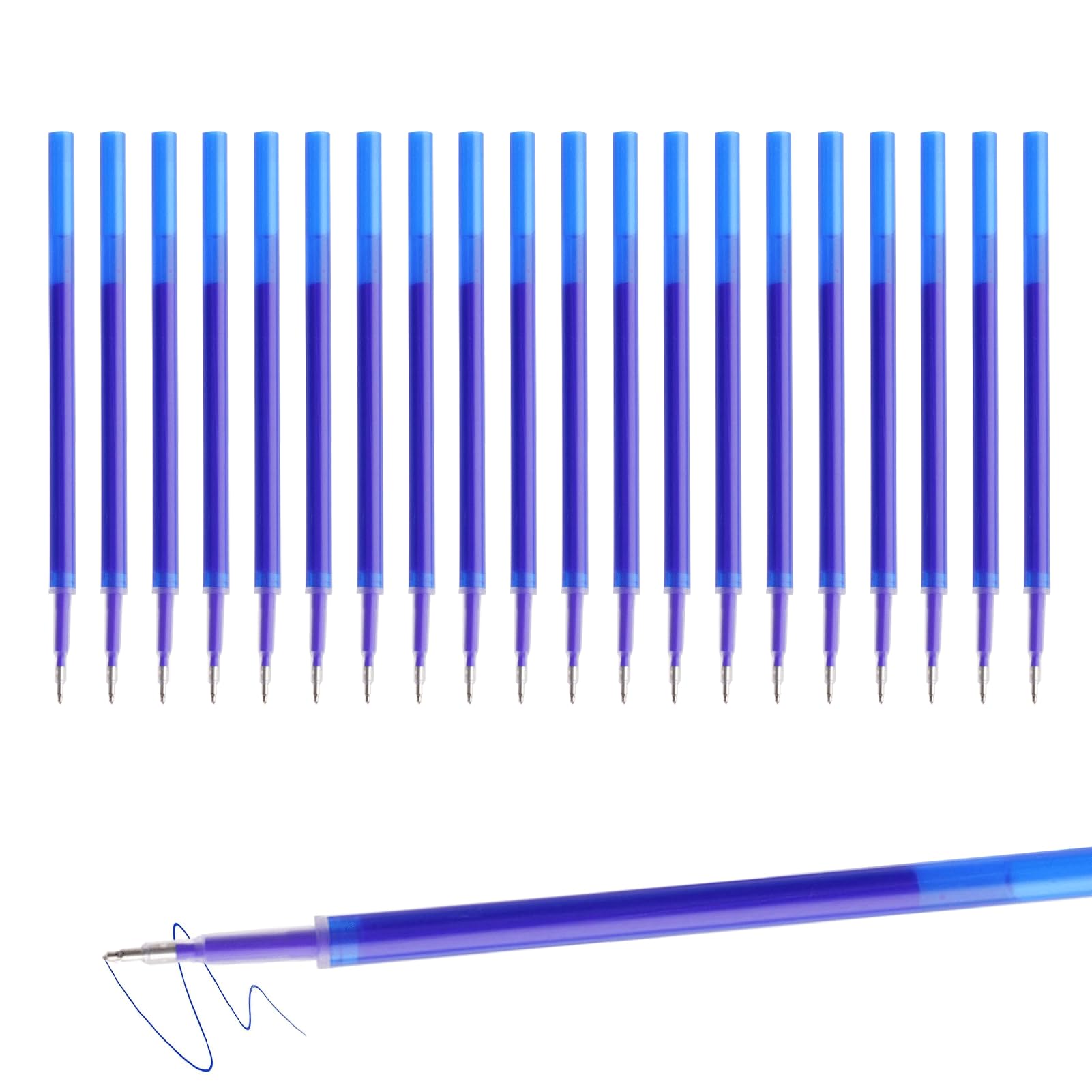 Lot De 8 Mines De Rechange Effaçables - 8 Couleurs - 0,7 Mm - Pour Stylo à Bille Effaçable - Recharges De Rechange Pour Stylo à Bille Effaçable