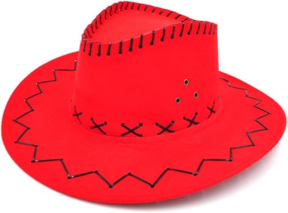 Amazon Co Jp Seliyi カウボーイカウガール帽子 レトロユニセックスデニムワイルドウェストカウボーイカウガールロデオファンシードレスアクセサリー帽子 赤 ファッション Amazon Co Jp Seliyi カウボーイカウガール帽子 レトロユニセックスデニムワイルドウェストカウボーイカウガールロデオファンシードレスアクセサリー帽子 赤 ファッション