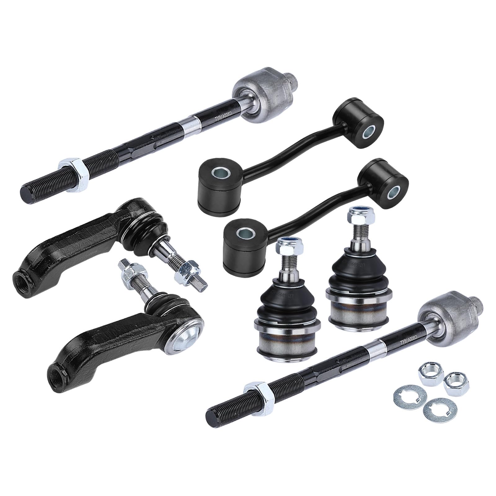 Frankberg 8x Wahacz zawieszenia przedniej lewej prawej osi kompatybilny z Nitro 2,8 L 3,7L 2006-2012 Cherokee KK 2,8 L 3,7L 2008-2013 Wymień # 52125366AA
