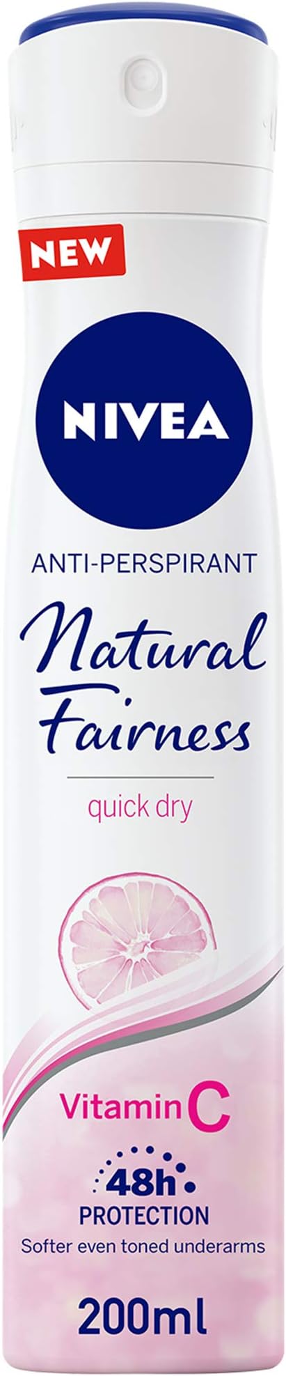 NIVEAAntiperspirant Spray for Women, Natural Fairness, 200ml
