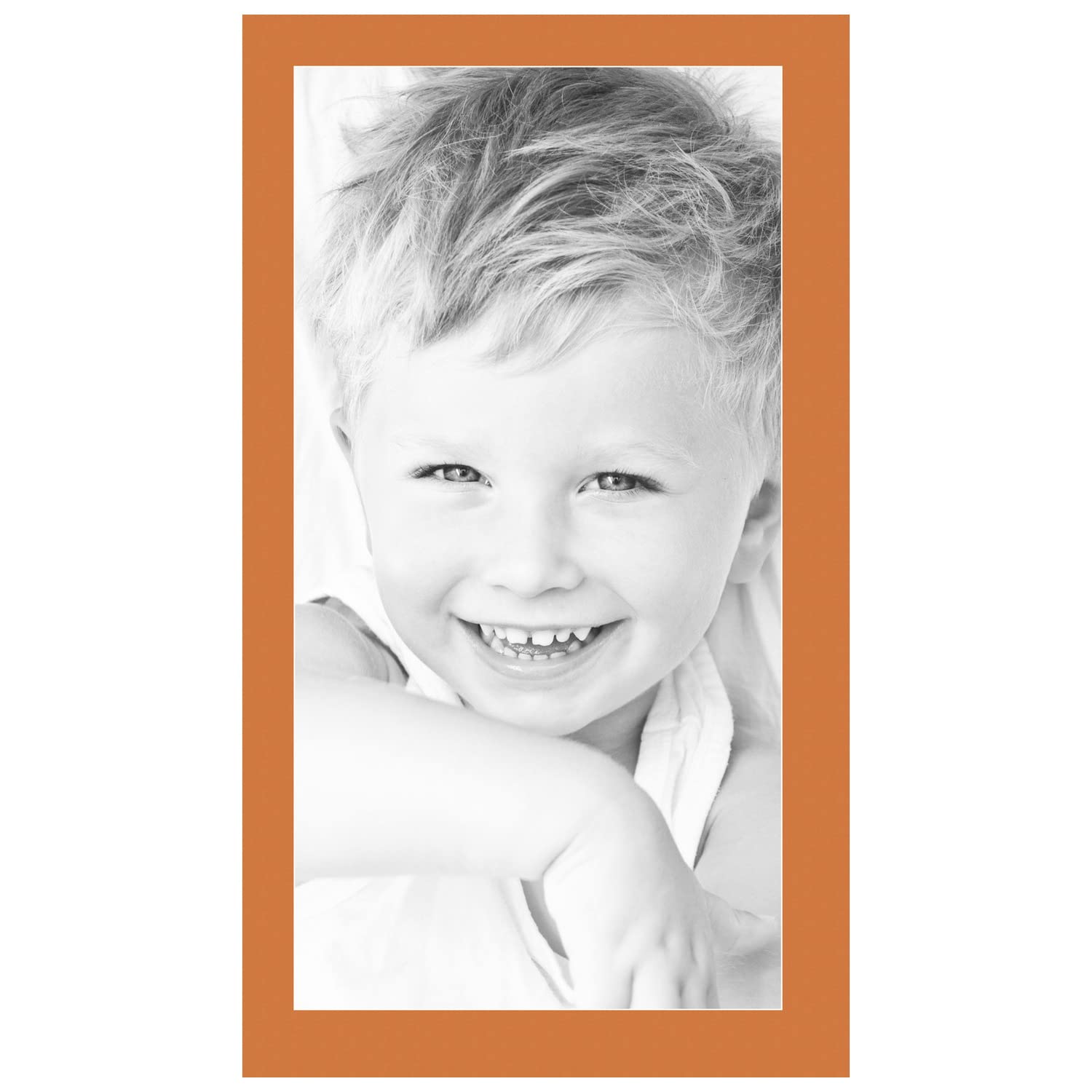 16x31 Tangerine / Octoberfest Custom Mat for Picture Frame with 12x27 opening size (Mat Only, Frame NOT Included)