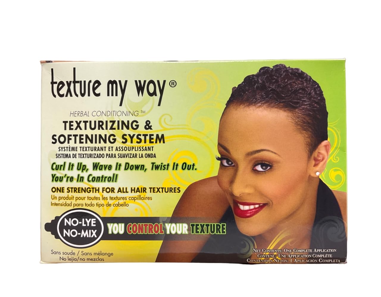 Organics Texture My Way No-Lye Organic Conditioning Texturizing System by Organics
