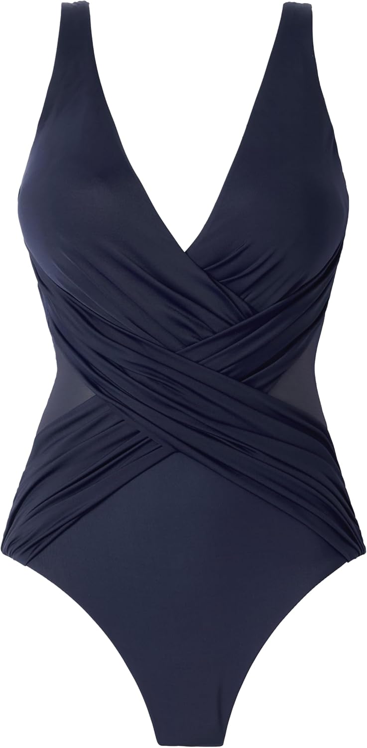 Miraclesuit 2023 Cruise Women's Illusionists Crossover One Piece Swimsuit - Image 5