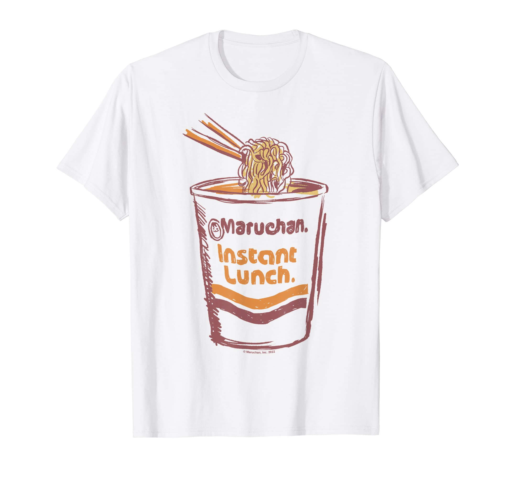 MaruchanInstant Lunch Ramen Cup Art Logo T-ShirtOEKO-TEX STANDARD 100
