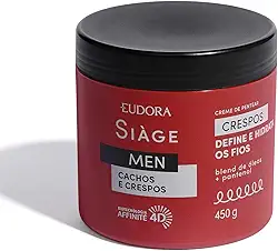EudoraEudora Siàge Men Crespos Creme para Pentear Crespos 450g