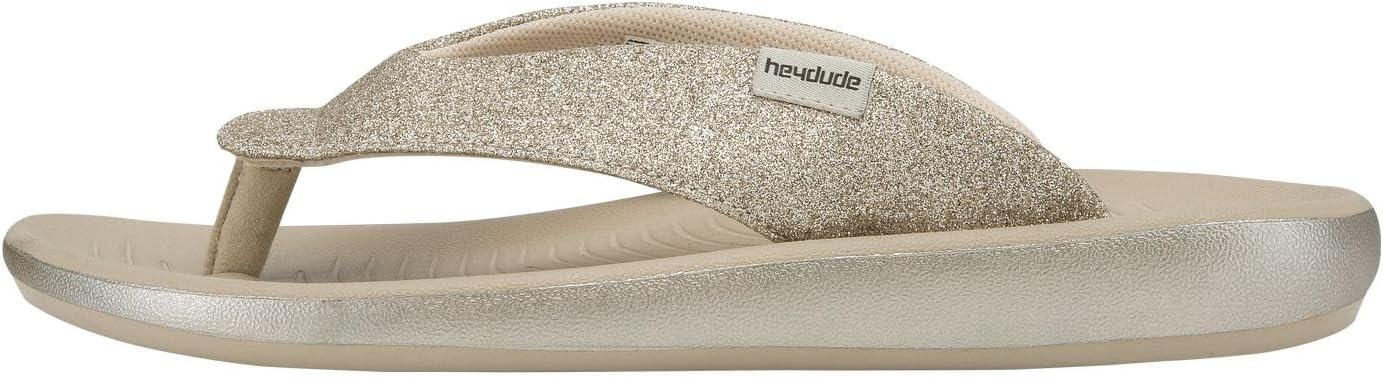 HEYDUDEHey Dude Women's Meg Multiple Colors & Sizes | Women's Footwear | Women's Slip On Sandals | Comfortable & Light-Weight