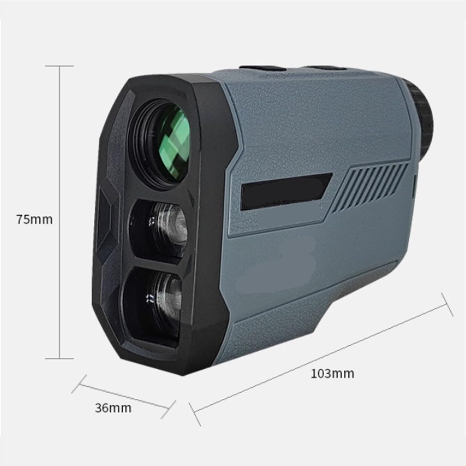 Telescopio de Mano, Telescopio Al Aire Libre del Telémetro Golf con Capacidad De La Medida Altura Y Ángulo 650 Metros,para observación de Aves