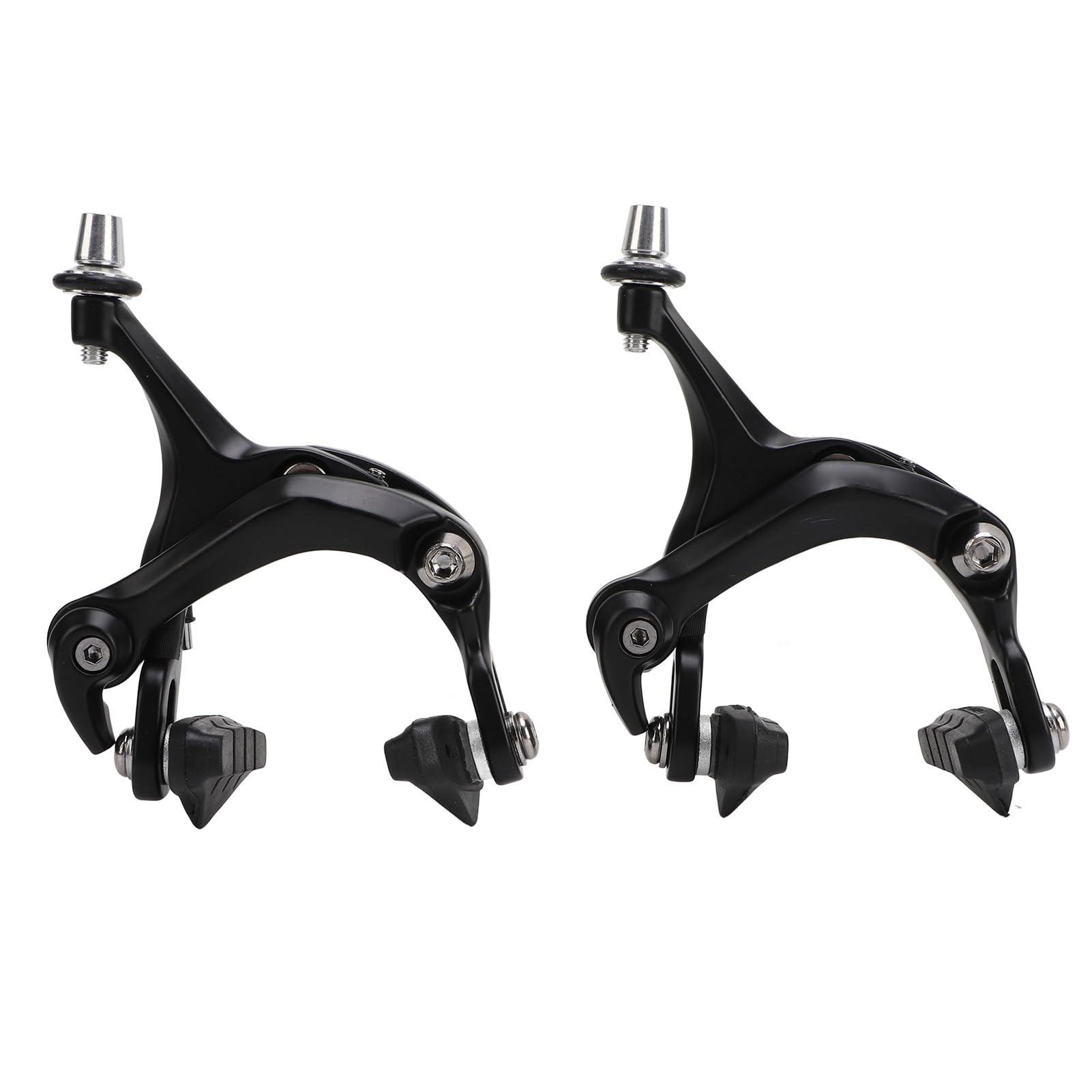 Enhanced Performance 2.4D Aluminum Alloy Brake Calipers Set, ensuring safer riding in road cycling for road cycling, fixed gear road cycling