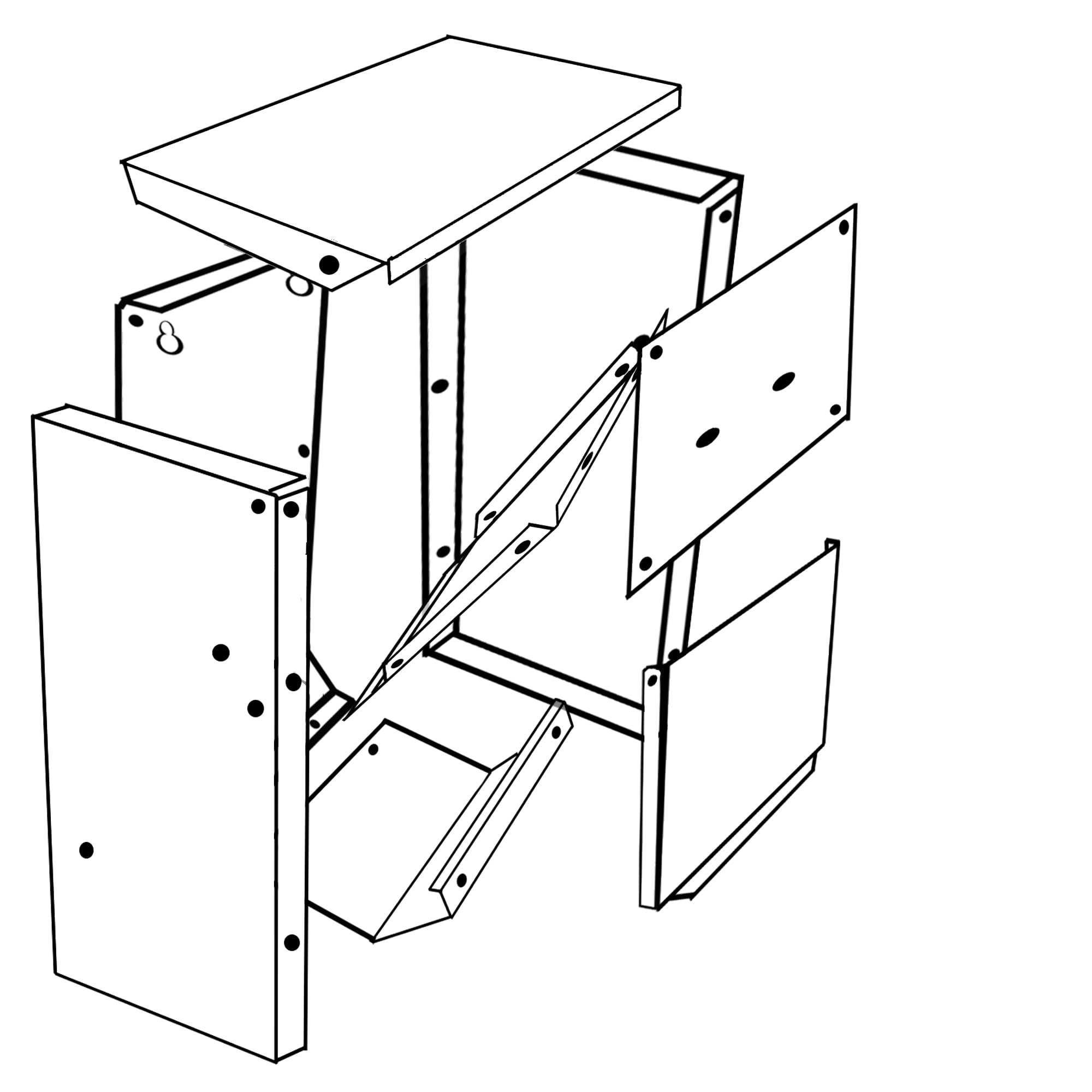 304 Edelstahl-Futterstation für den Innen- und Außenbereich, automatischer Schwerkraft-Spender für kleine, mittelgroße und große Rassen, hält 11,3 kg Trockenfutter
