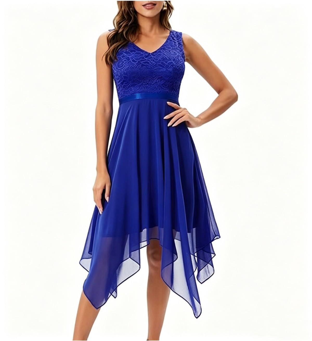 Vestido de fiesta de cóctel de encaje para mujer, vestido de dama de honor para invitada de boda | Verano, vestido de fiesta, vestidos de dama de honor
